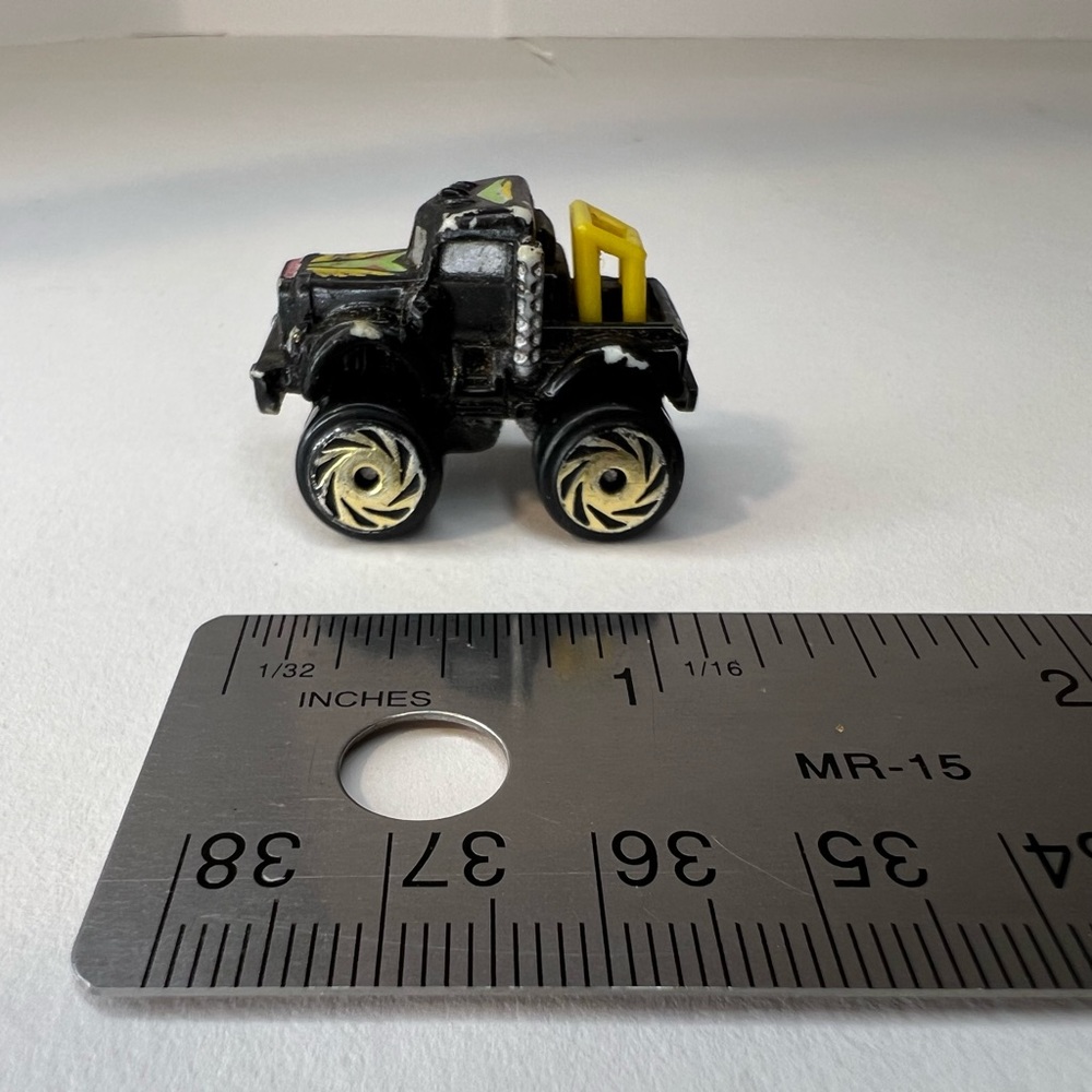 1987 Micro Machines Road Champs Black Semi Truck Cab